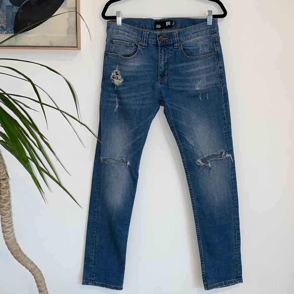 RSQ Distressed Men’s Jeans 30x30 London Skinny
